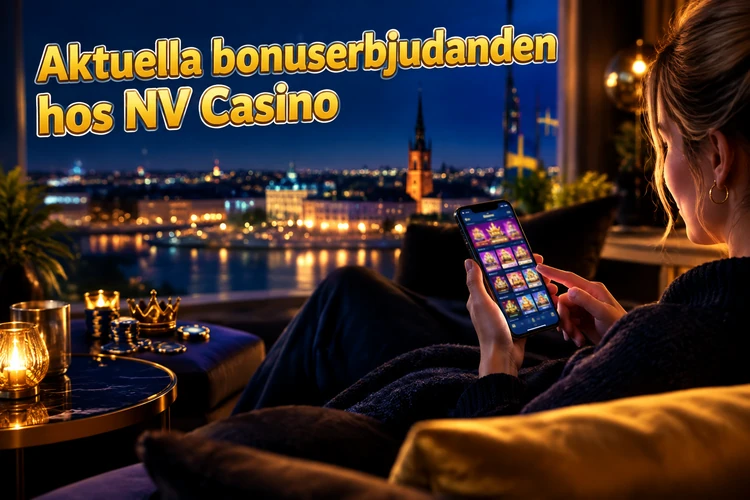 Aktuella bonuserbjudanden hos NV Casino