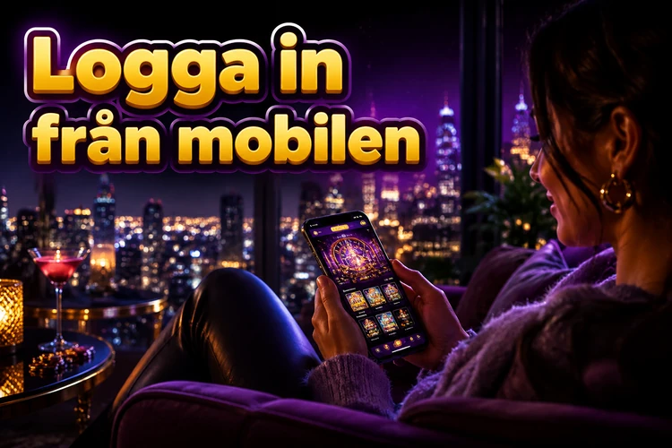 Logga in från mobilen